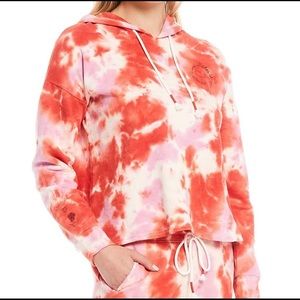 PJ salvage Daydream Doodles “Love” hoodie shorts set